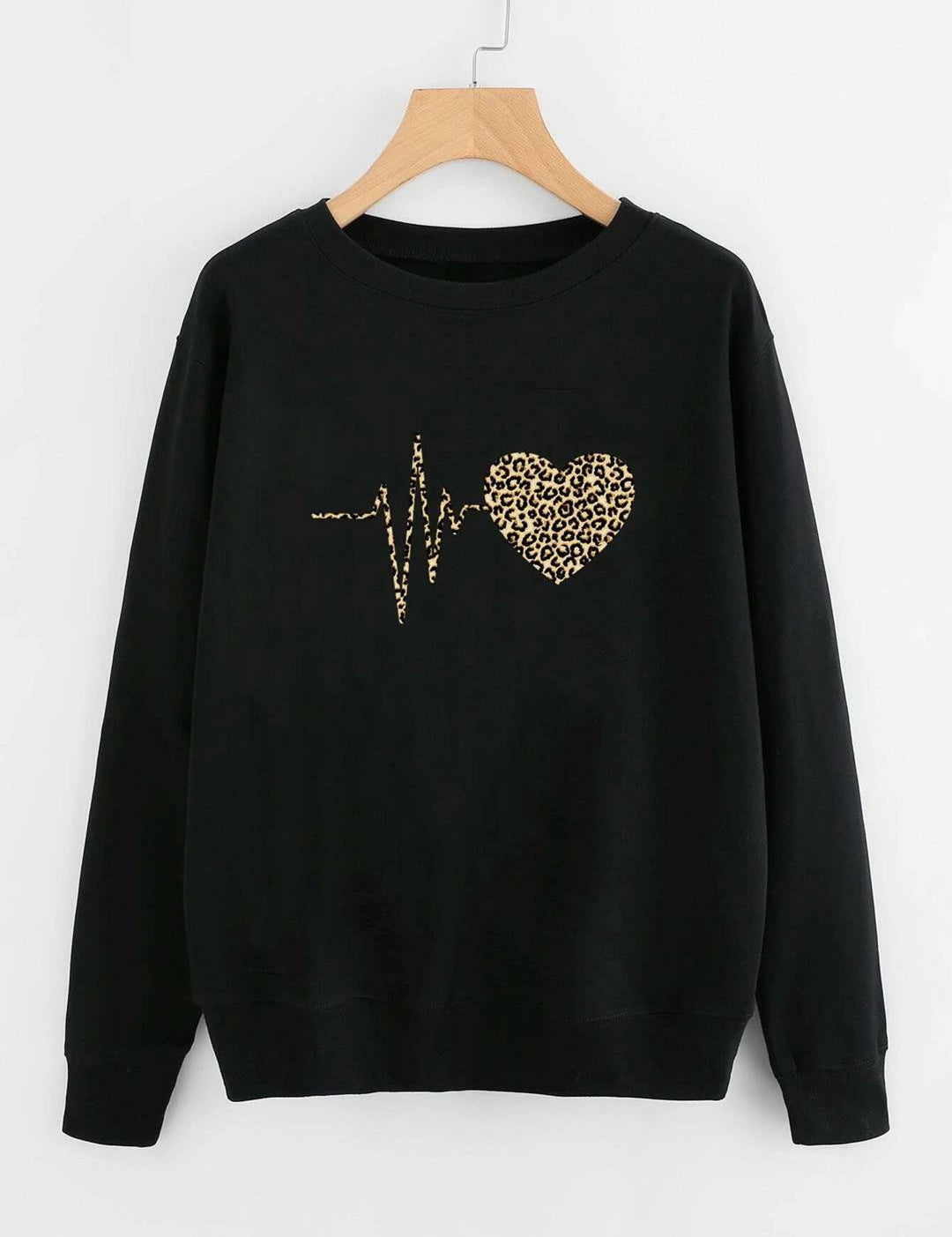 KOTTY Full Sleeve Printed Women Sweatshirt 