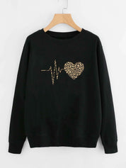 KOTTY Full Sleeve Printed Women Sweatshirt 
