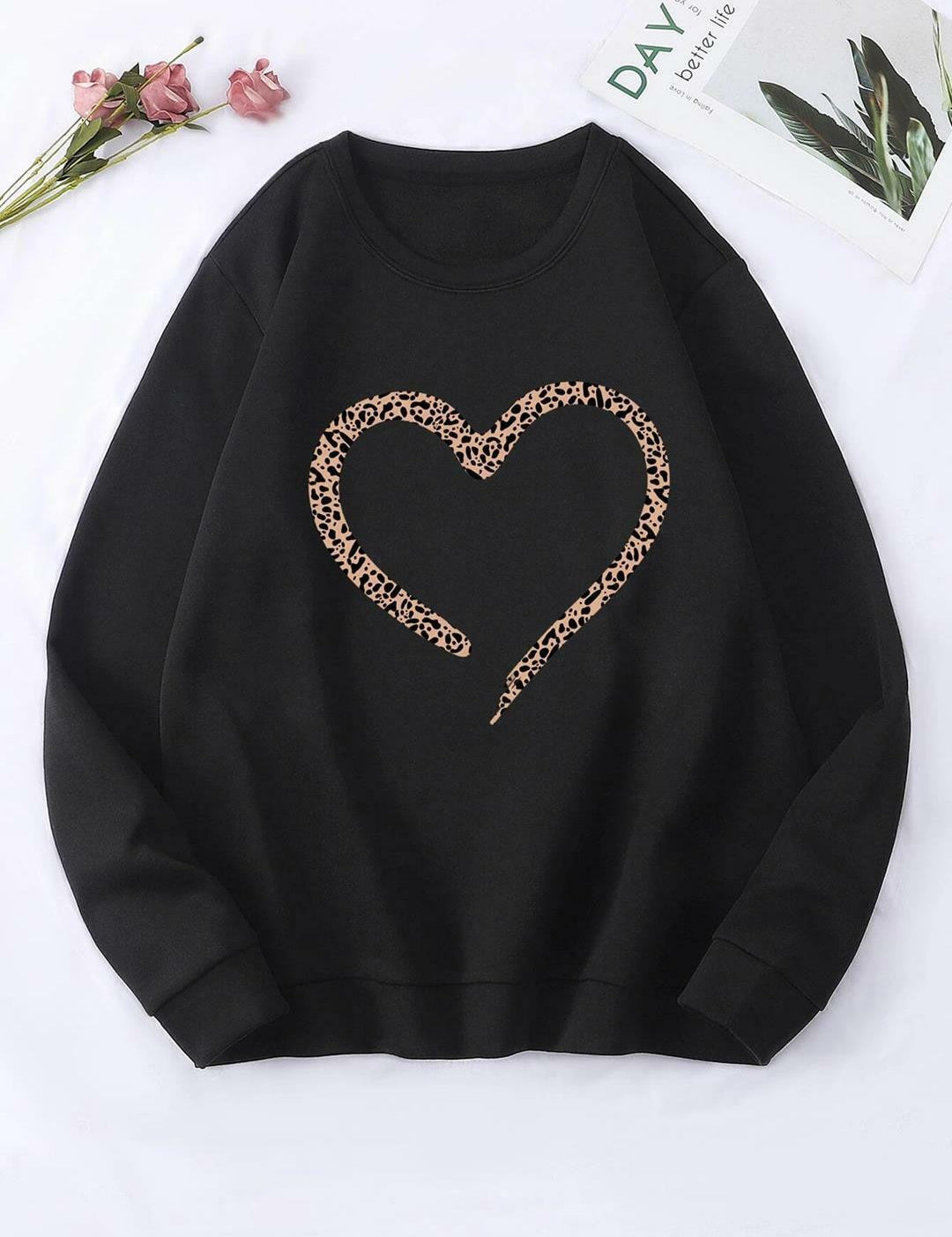 KOTTY Full Sleeve Printed Women Sweatshirt 