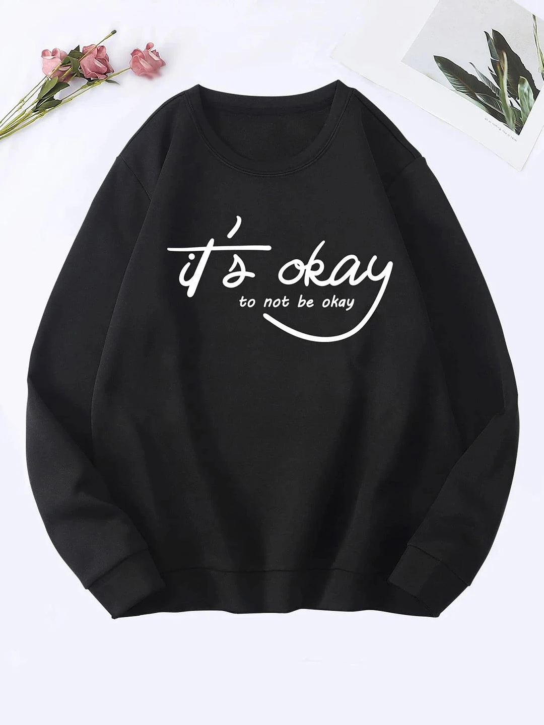 KOTTY Full Sleeve Printed Women Sweatshirt 
