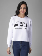 KOTTY Full Sleeve Solid Women Sweatshirt 