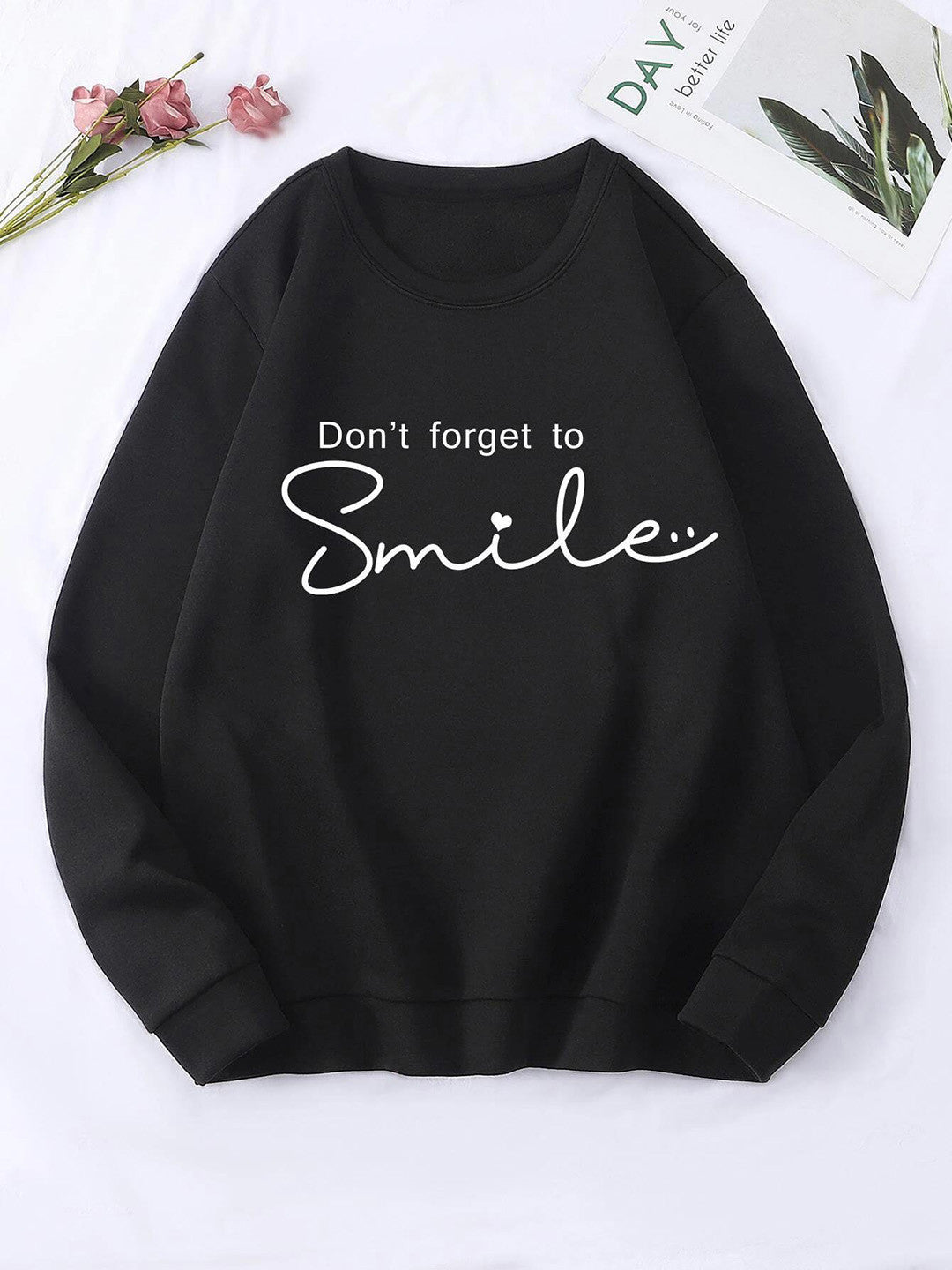 KOTTY Full Sleeve Printed Women Sweatshirt 