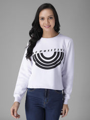 KOTTY Full Sleeve Solid Women Sweatshirt 