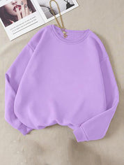 KOTTY Full Sleeve Solid Women Sweatshirt 