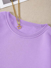 KOTTY Full Sleeve Solid Women Sweatshirt 