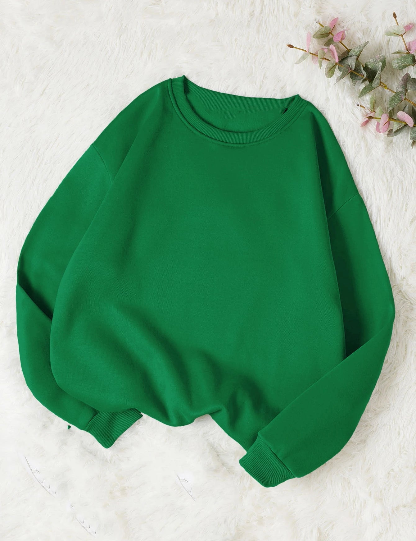 KOTTY Full Sleeve Solid Women Sweatshirt 
