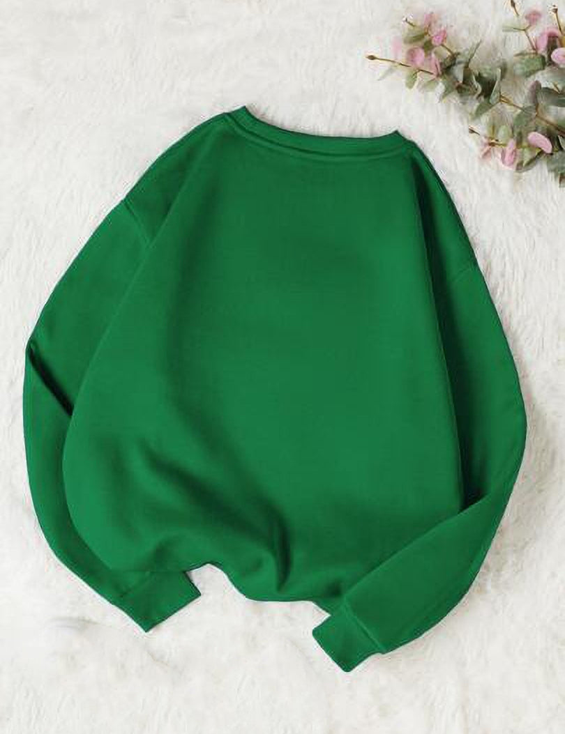 KOTTY Full Sleeve Solid Women Sweatshirt 