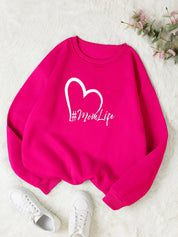 KOTTY Full Sleeve Graphic Print Women Sweatshirt 