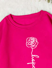 KOTTY Full Sleeve Graphic Print Women Sweatshirt 