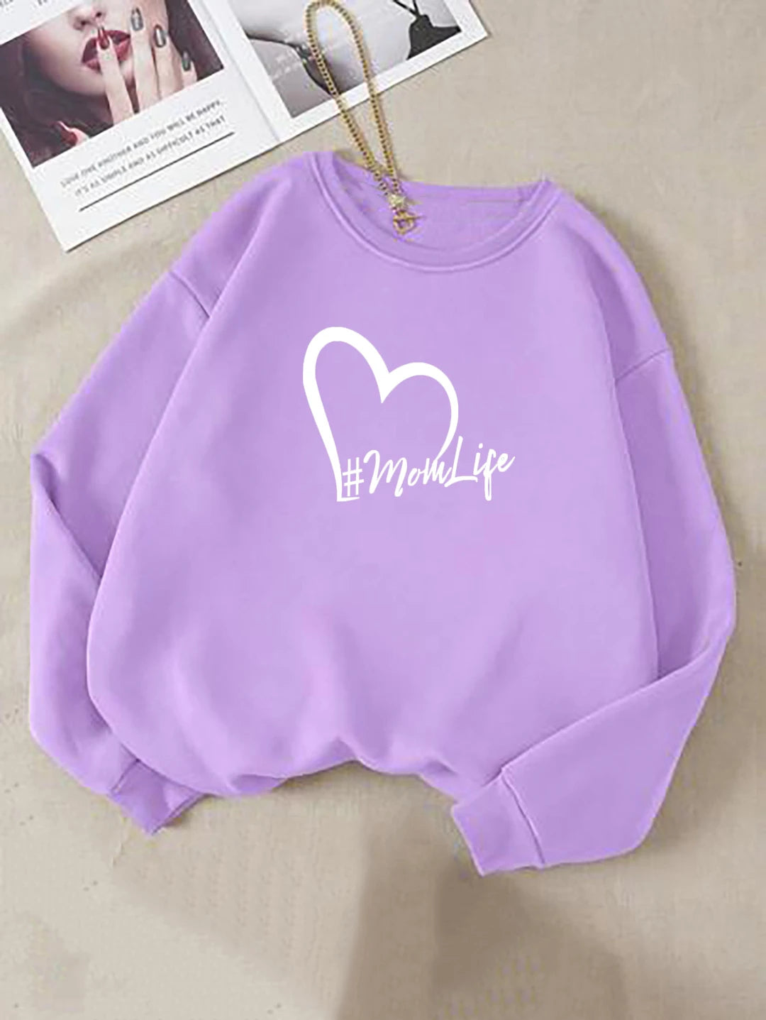 KOTTY Full Sleeve Printed Women Sweatshirt 