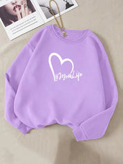 KOTTY Full Sleeve Printed Women Sweatshirt 