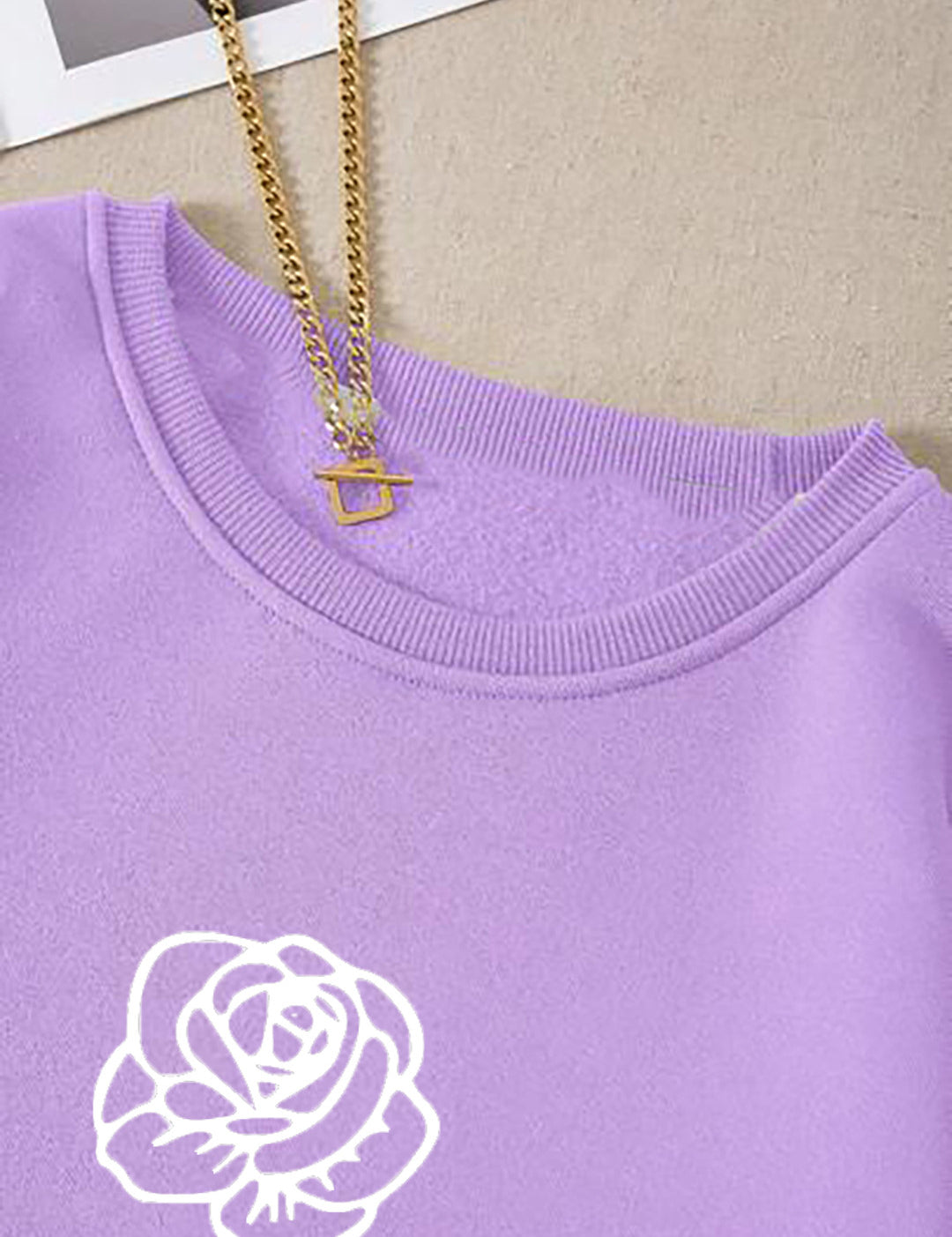 KOTTY Full Sleeve Printed Women Sweatshirt 