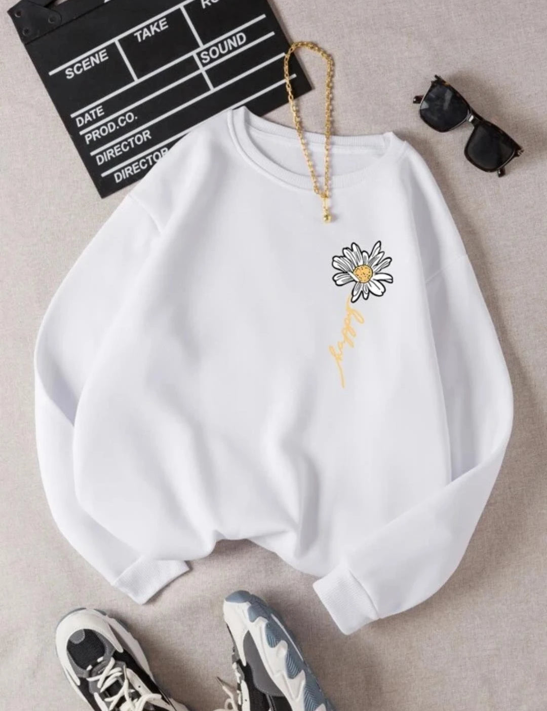 KOTTY Full Sleeve Printed Women Sweatshirt 