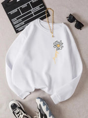 KOTTY Full Sleeve Printed Women Sweatshirt 