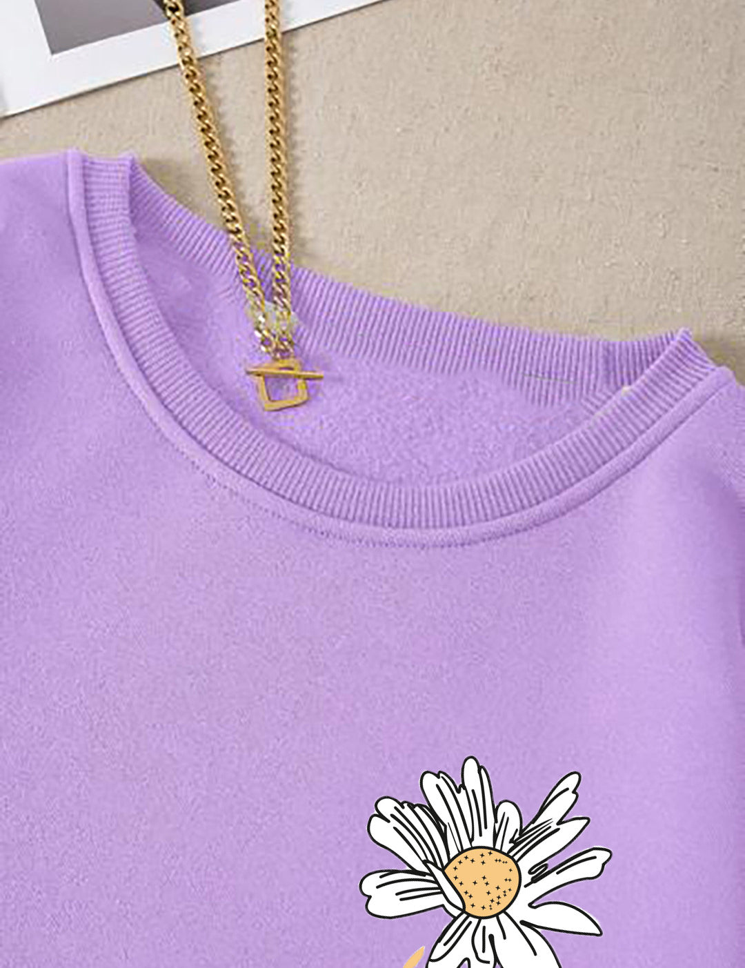 KOTTY Full Sleeve Printed Women Sweatshirt 