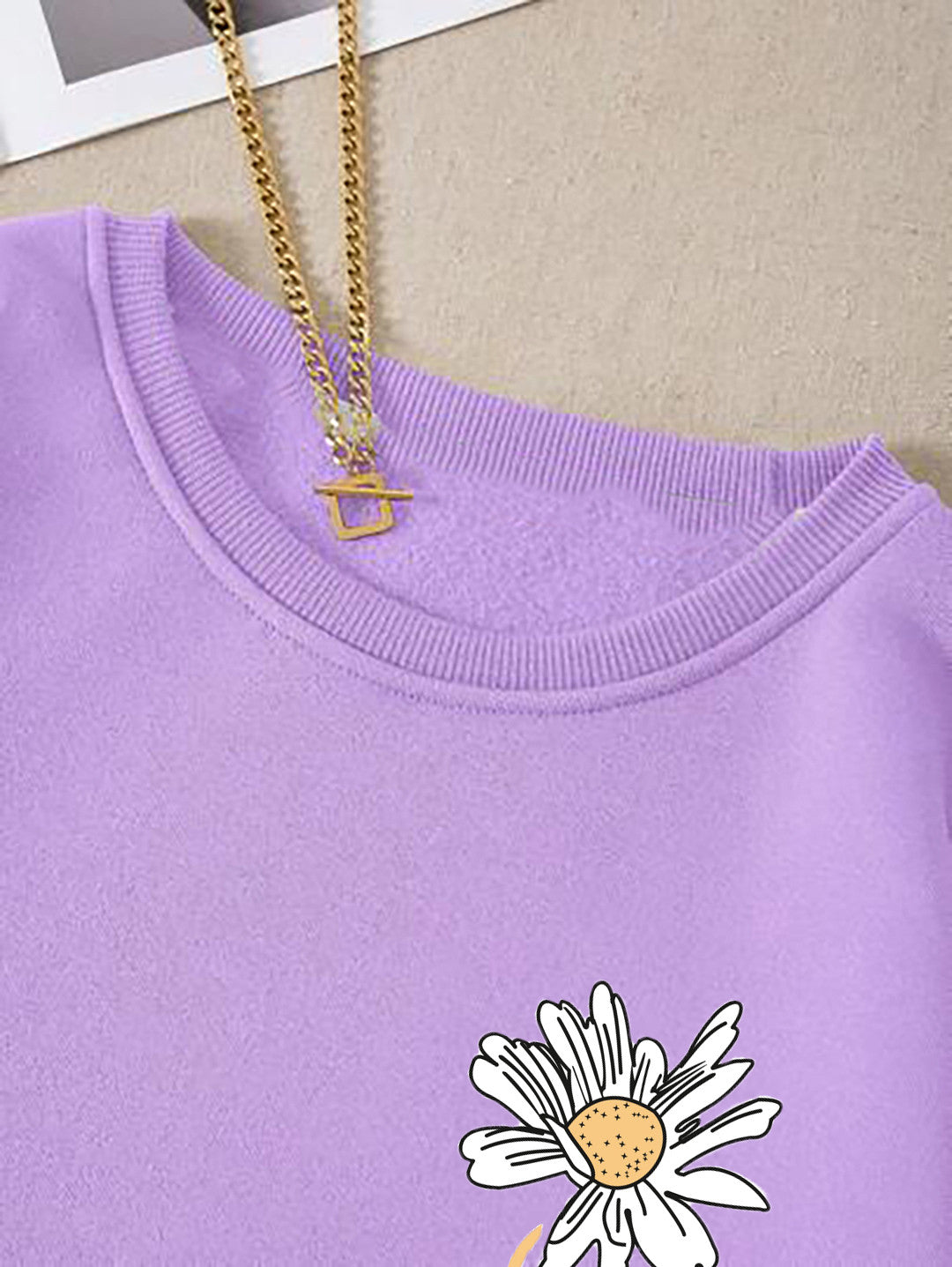KOTTY Full Sleeve Printed Women Sweatshirt 