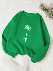 KOTTY Full Sleeve Printed Women Sweatshirt 