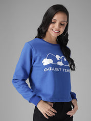 KOTTY Womens Full Sleeve Sweatshirt