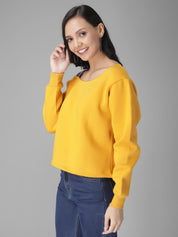 KOTTY Womens Full Sleeve Sweatshirt