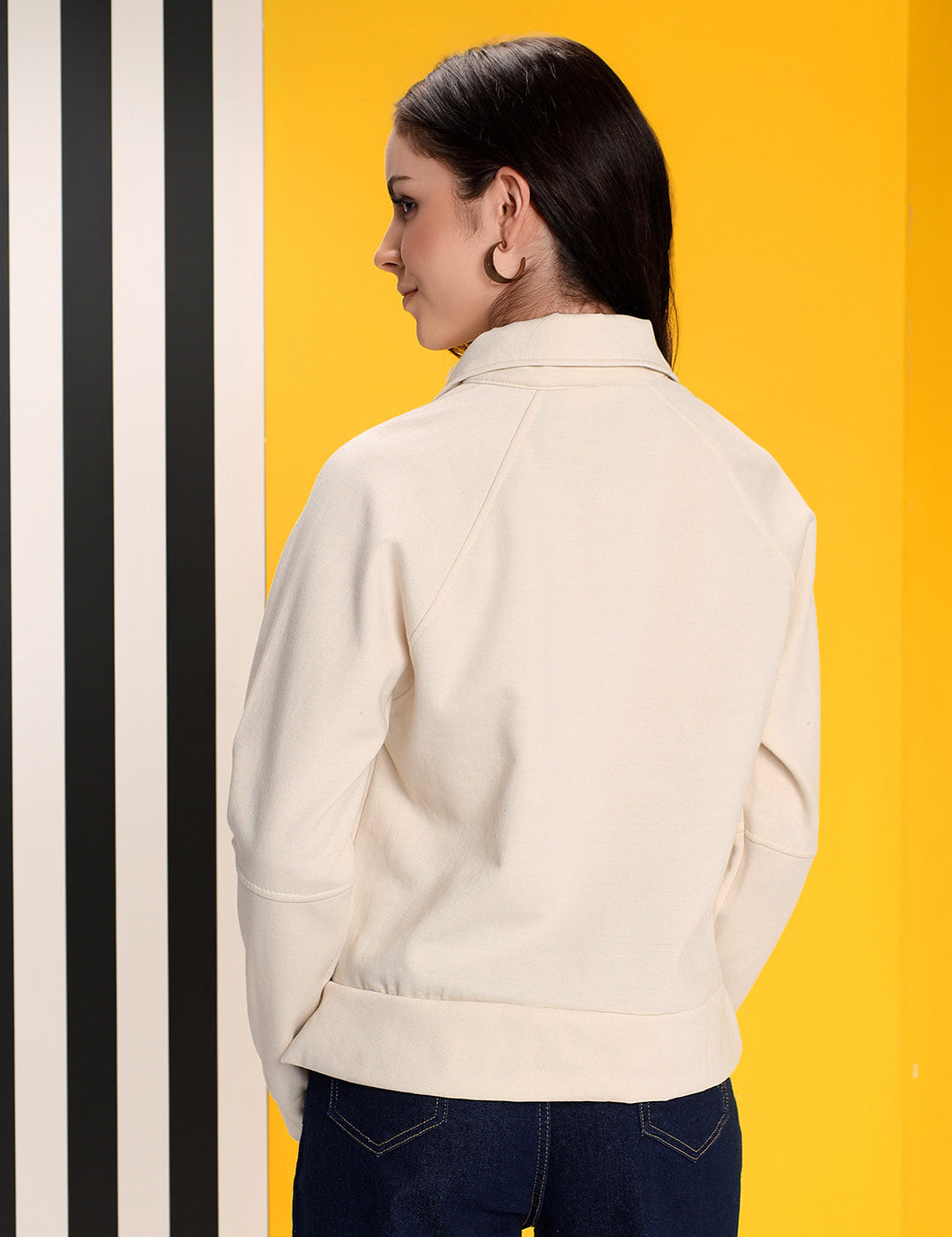 KOTTY Women Full Sleeve Solid Sweatshirt