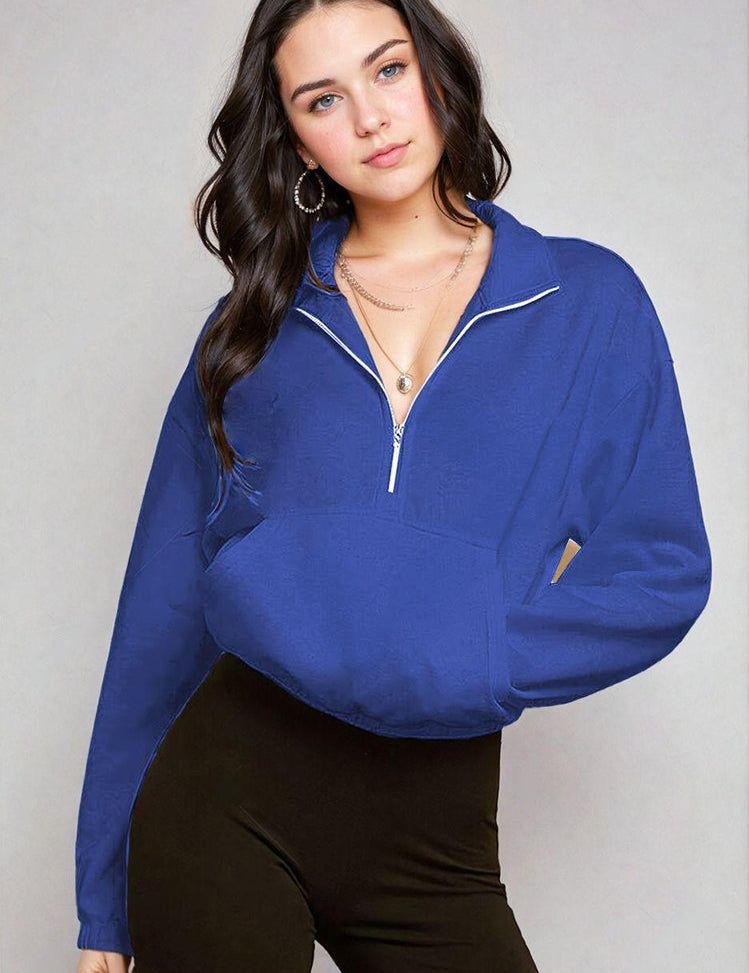 KOTTY Women's Solid Daintree Stylish Sweatshirt