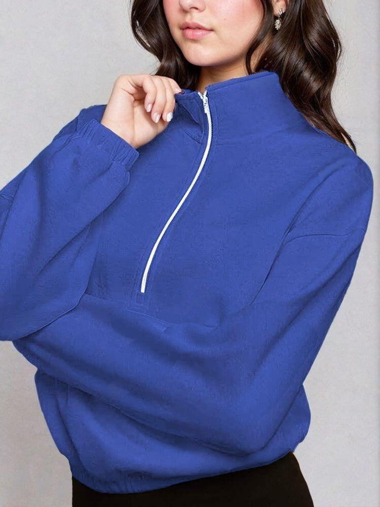 KOTTY Women's Solid Daintree Stylish Sweatshirt