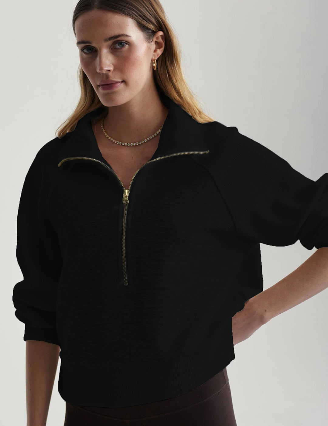 KOTTY Full Sleeve Solid Women Sweatshirt 