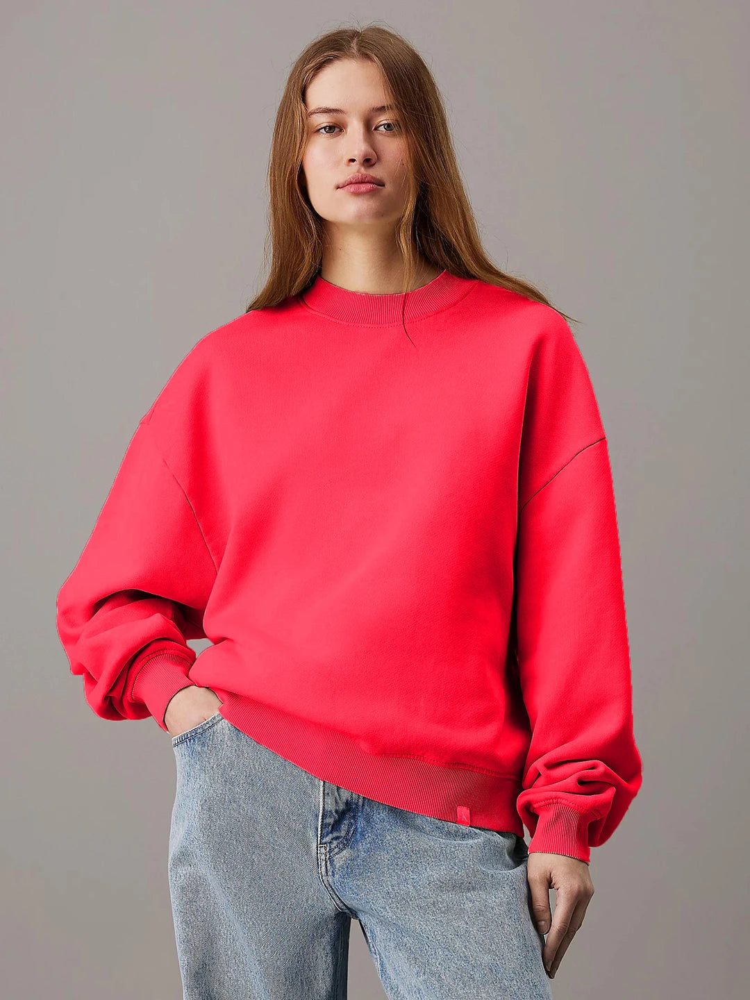 KOTTY Solid Casual Women Sweatshirt 