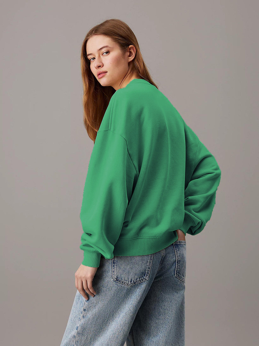 KOTTY Solid Casual Women Sweatshirt 