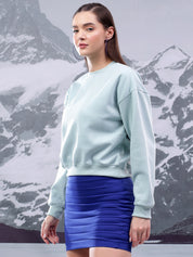 KOTTY Women Full Sleeve Solid Sweatshirt