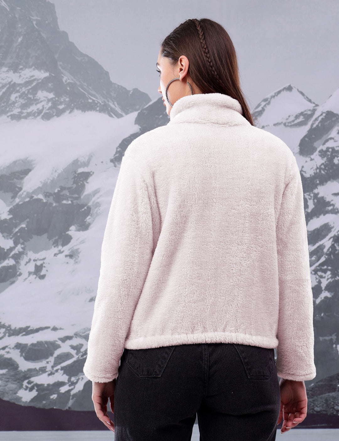 KOTTY Full Sleeve Solid Women Sweatshirt 