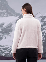 KOTTY Full Sleeve Solid Women Sweatshirt 