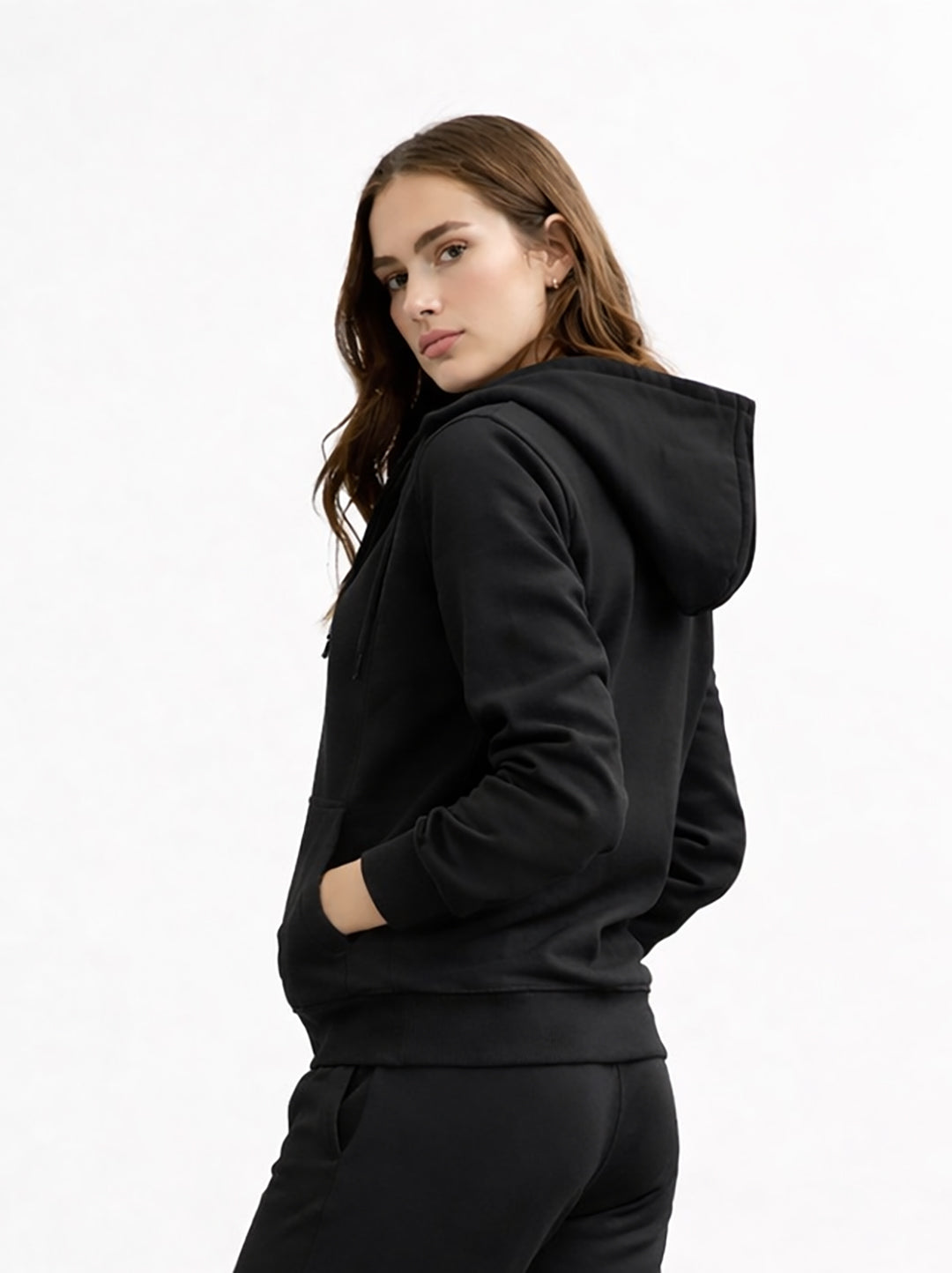 Women's Zip Up Hoodie Jogger Lounge Set