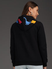 KOTTY Womens Full Sleeve Printed Sweatshirt