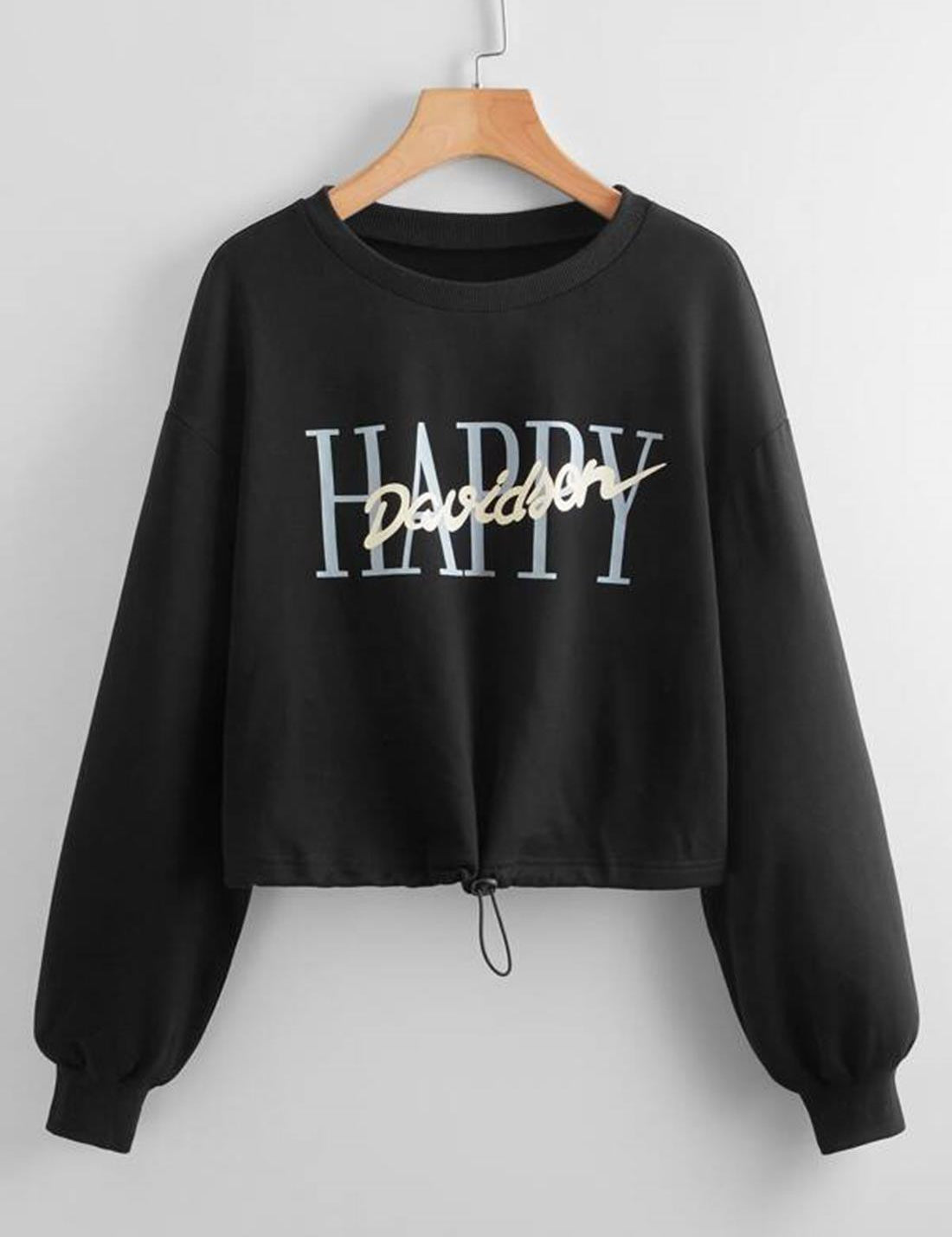 KOTTY Solid Casual Women Sweatshirt 