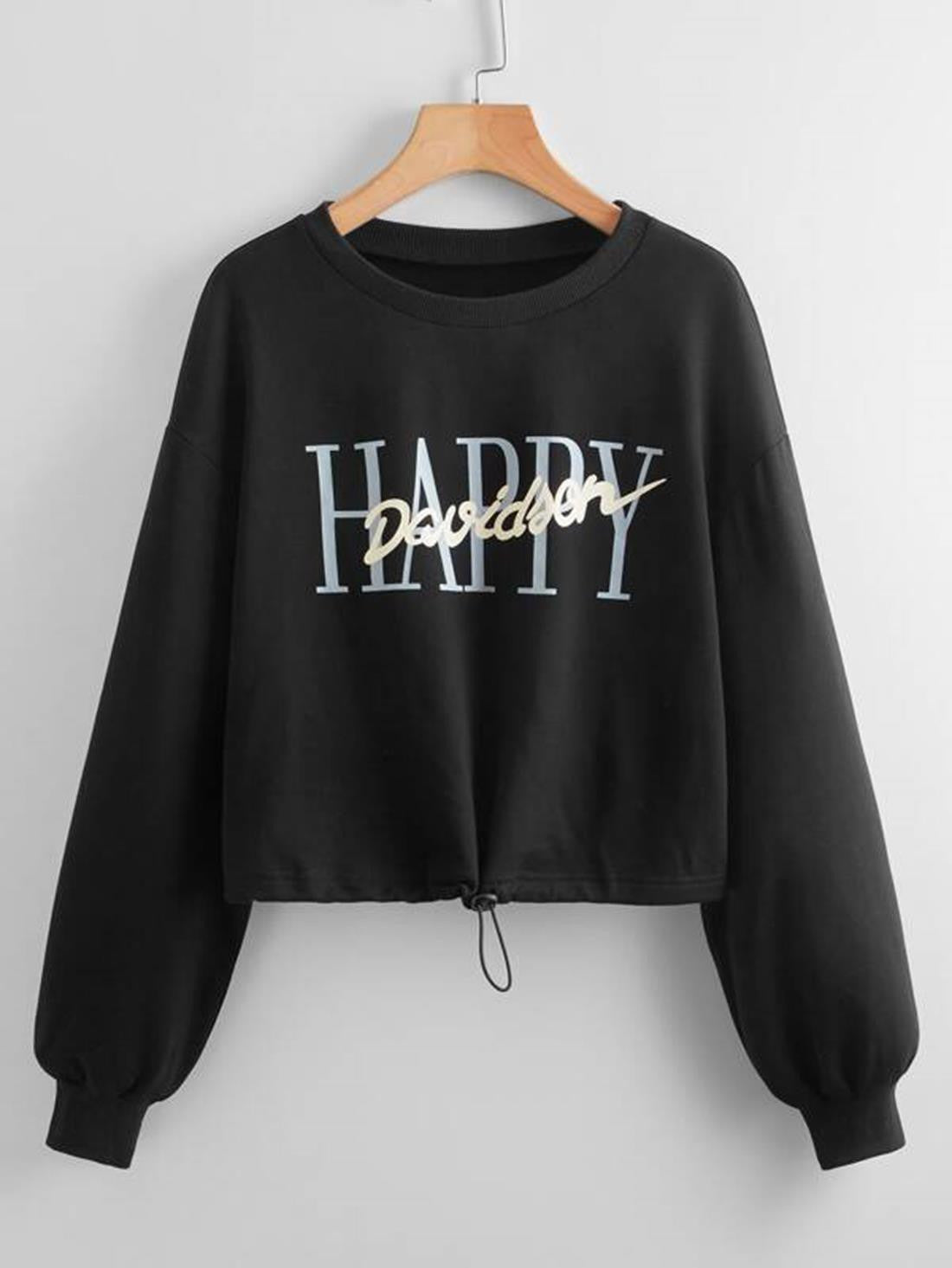 KOTTY Solid Casual Women Sweatshirt 