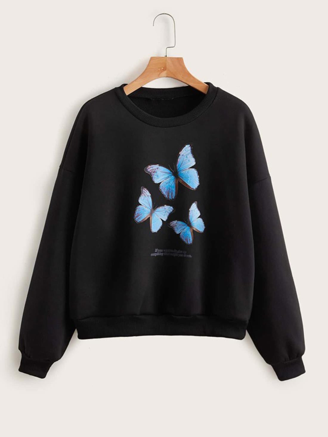 KOTTY Solid Casual Women Sweatshirt 