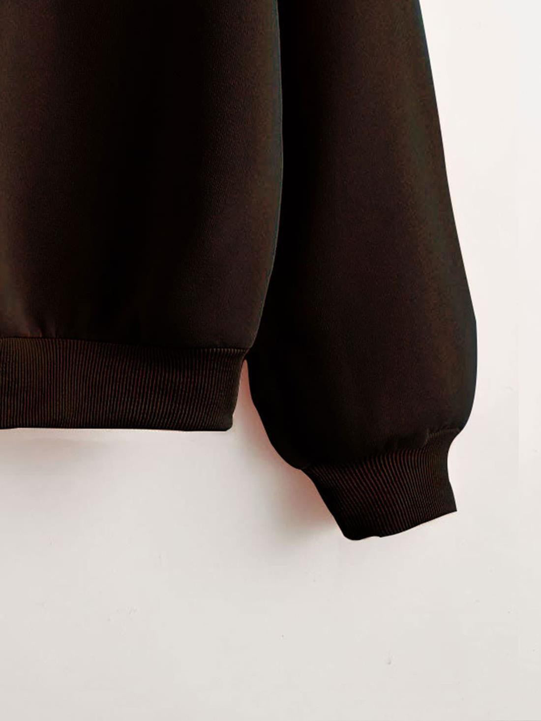 KOTTY Solid Casual Women Sweatshirt 