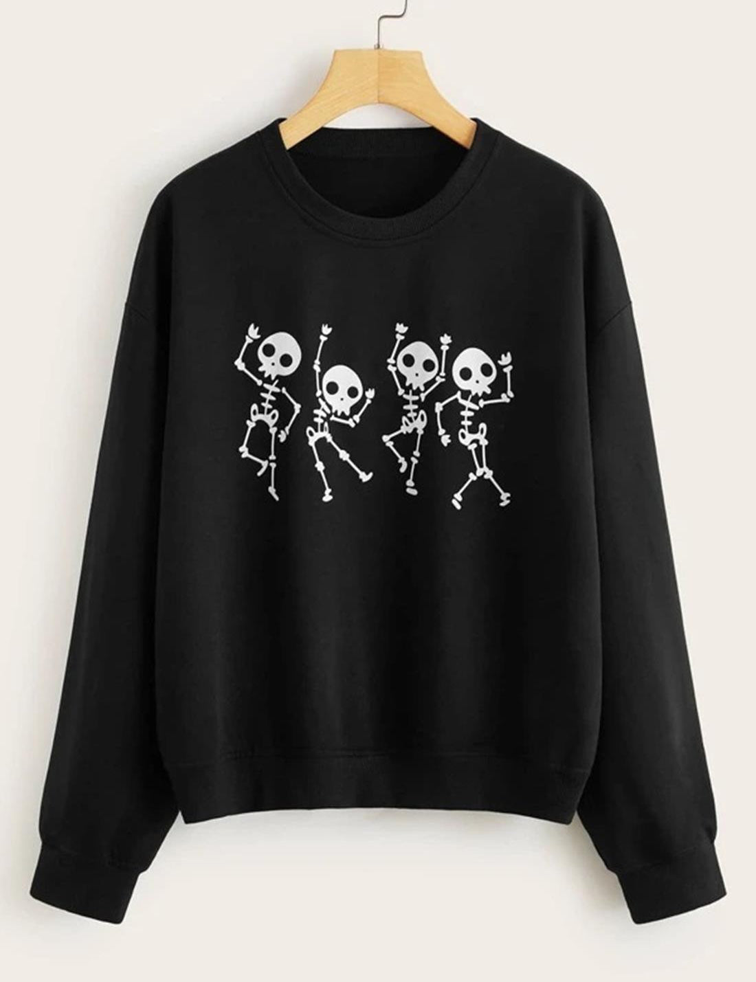KOTTY Full Sleeve Graphic Print Women Sweatshirt 