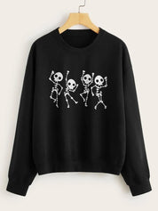 KOTTY Full Sleeve Graphic Print Women Sweatshirt 