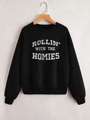 KOTTY Solid Casual Women Sweatshirt 