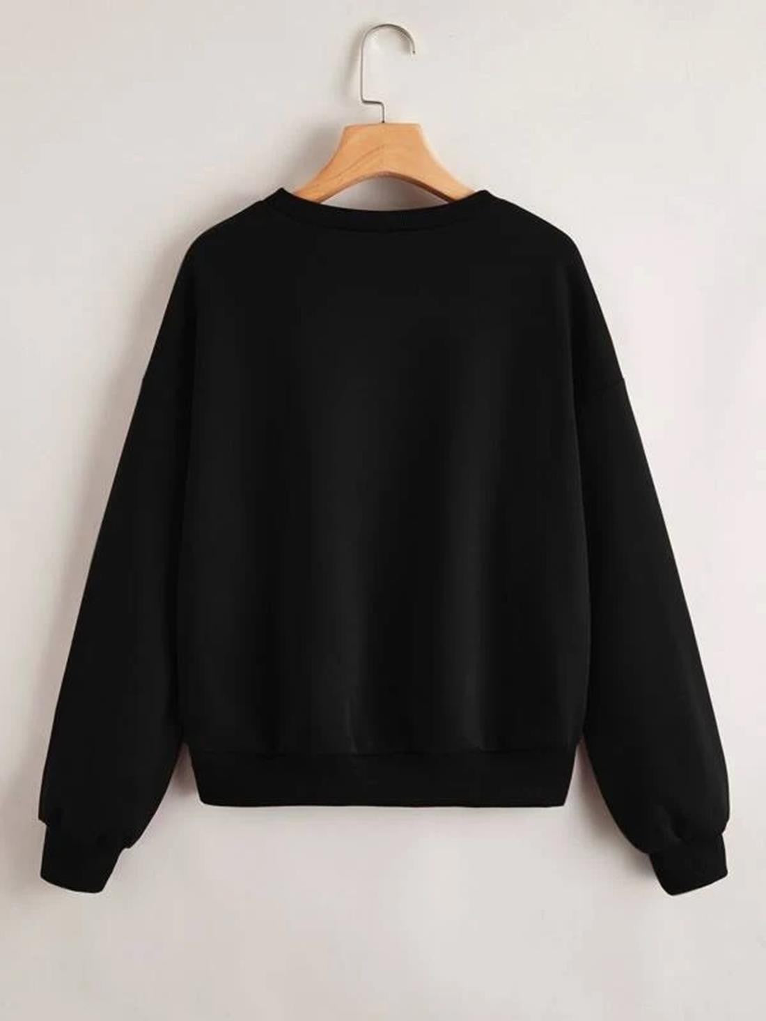 KOTTY Solid Casual Women Sweatshirt 