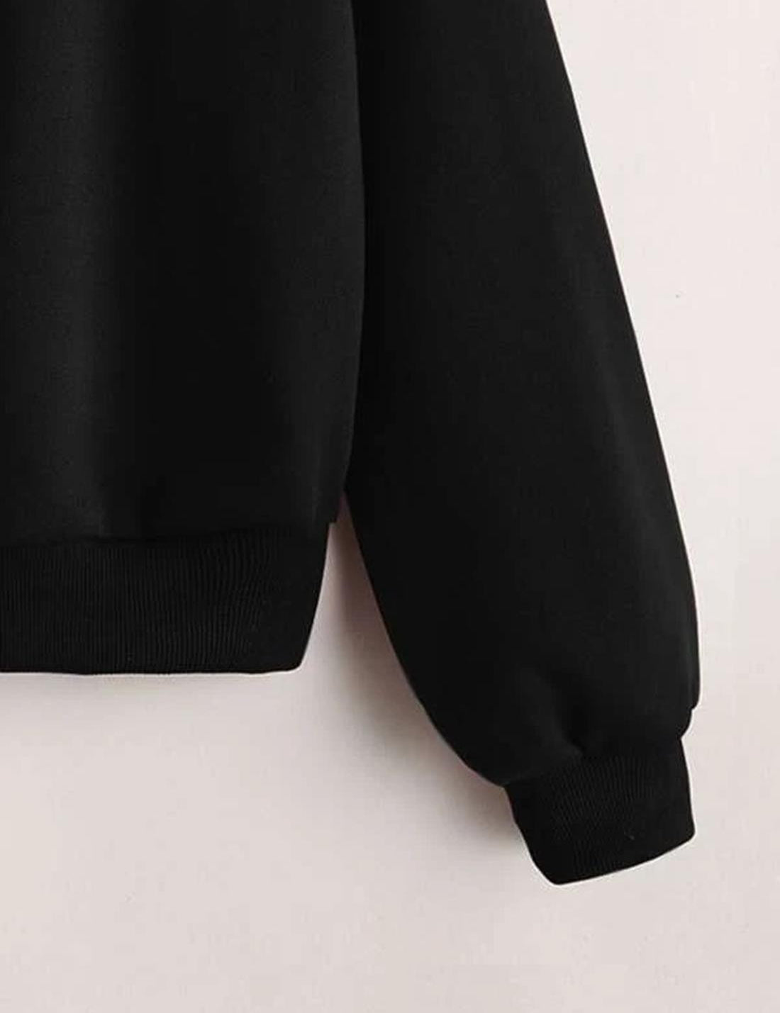 KOTTY Solid Casual Women Sweatshirt 