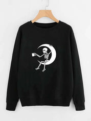 KOTTY Full Sleeve Printed Women Sweatshirt 