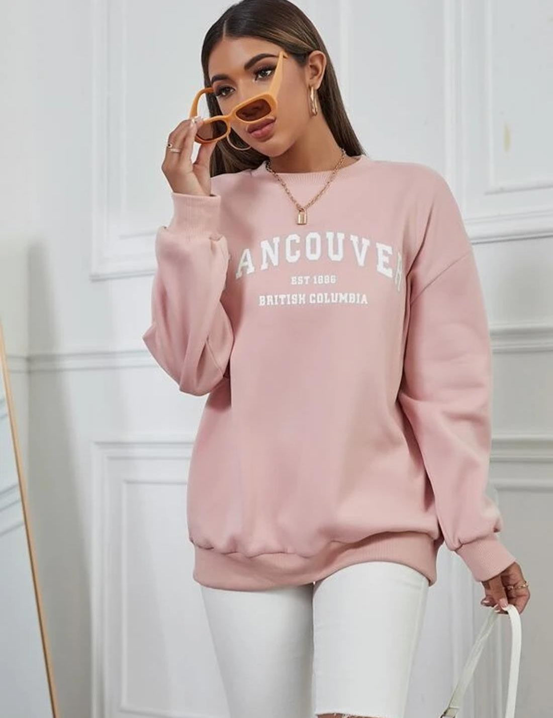 KOTTY Full Sleeve Printed Women Sweatshirt 