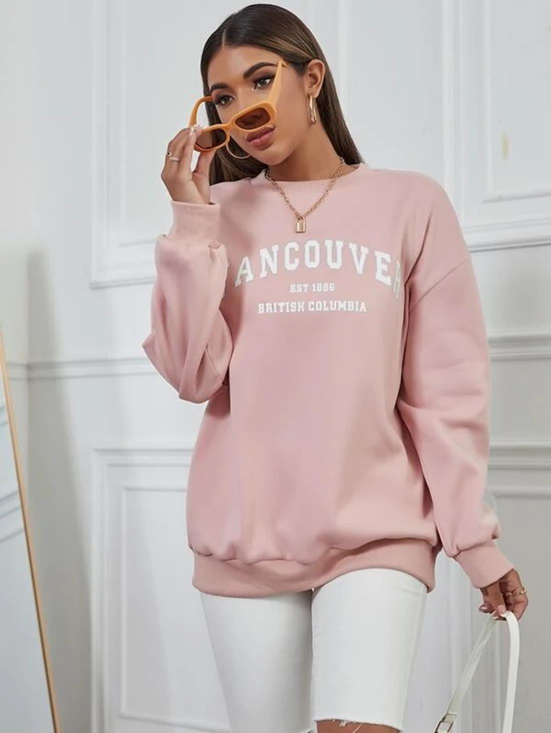 KOTTY Full Sleeve Printed Women Sweatshirt 