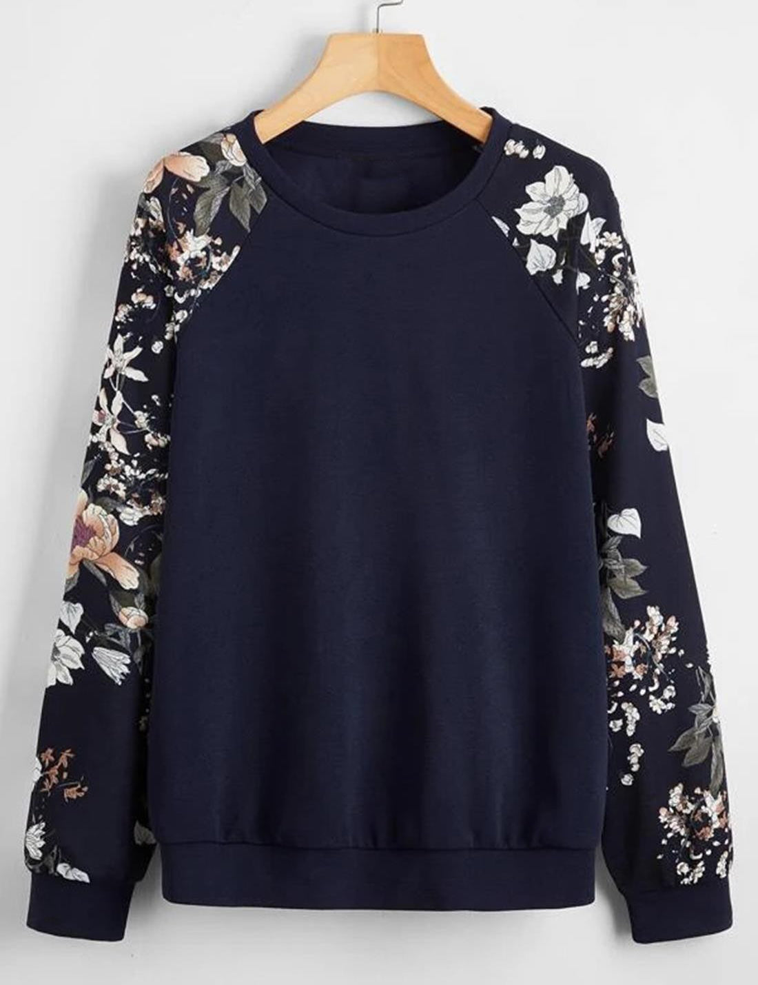KOTTY Solid Casual Women Sweatshirt 