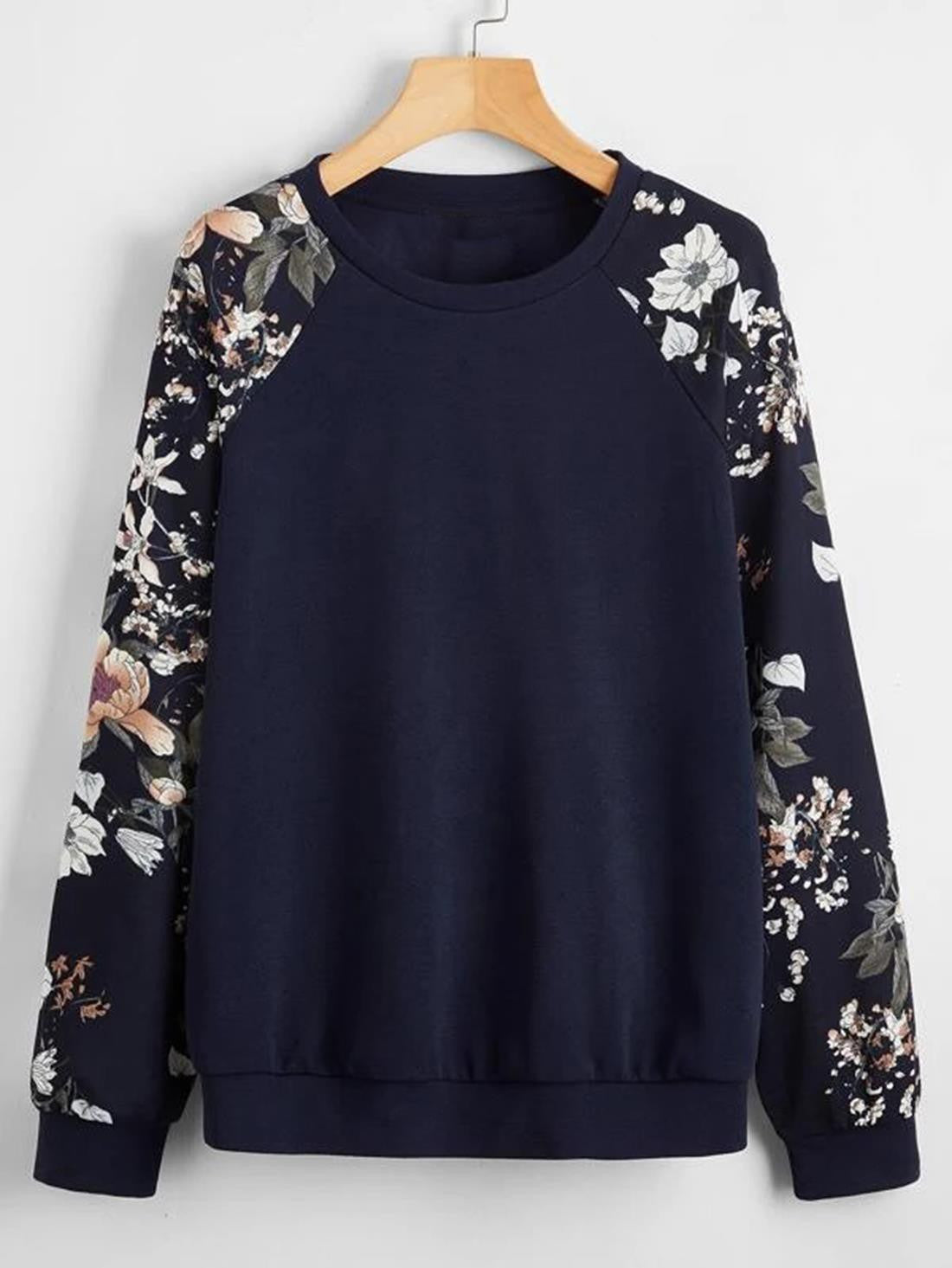 KOTTY Solid Casual Women Sweatshirt 