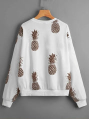 KOTTY Full Sleeve Printed Women Sweatshirt 