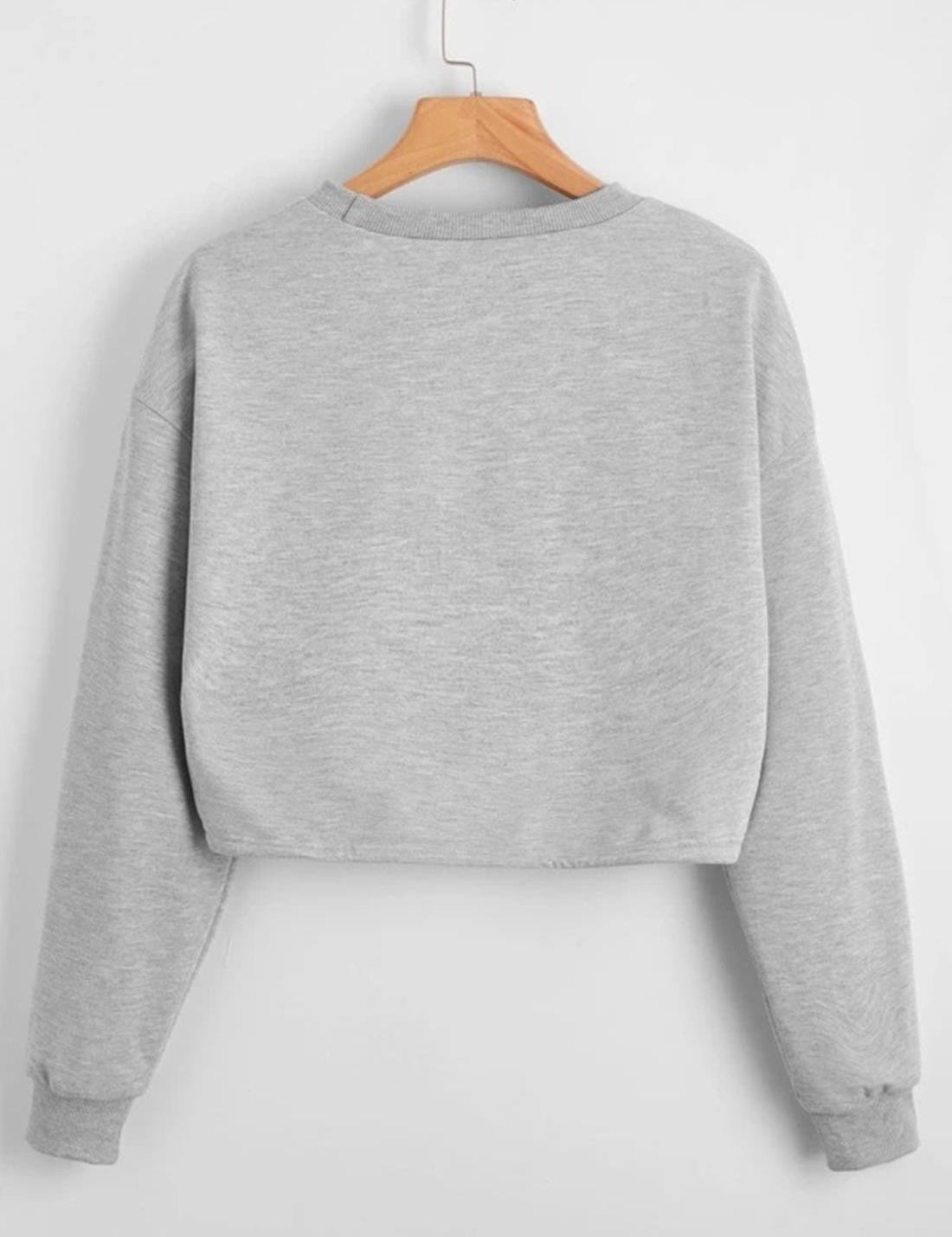 KOTTY Solid Casual Women Sweatshirt 